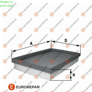 1680352580 Vzduchový filtr EUROREPAR