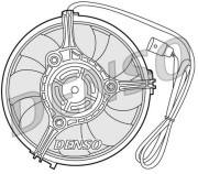 DER02001 NPS ventilátor chladenia motora DER02001 NPS