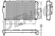 DRM02001 Chladič, chlazení motoru NPS