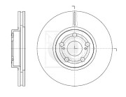T330A42 NPS brzdový kotúč T330A42 NPS