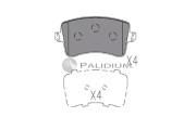 P1-1149 Sada brzdových destiček, kotoučová brzda ASHUKI by Palidium