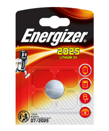 4909985 ENERGIZER Knoflíková baterie CR2025 blistr /1ks ENERGIZER