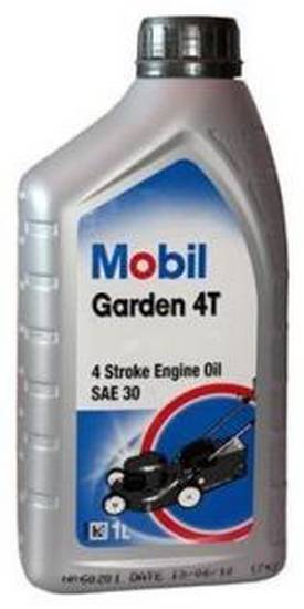 142335 MOBIL 142335 Mobil Garden 4T je motorový olej pro výkonné čtyřdobé motory zahradní techniky MOBIL
