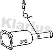 390122 Filtr pevnych castic, vyfukovy system KLARIUS