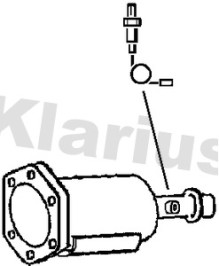 390152 Filtr pevnych castic, vyfukovy system KLARIUS
