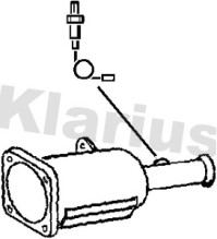 390236 Filtr pevnych castic, vyfukovy system KLARIUS