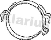 430093 Drzak, vyfukovy system KLARIUS