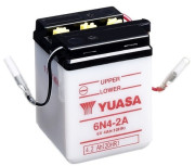 6N4-2A YUASA Motobaterie 6N4-2A / 6V / 4Ah / 35A (Conventional 6 Volt) | 6N4-2A YUASA