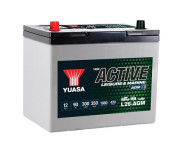 L26-AGM YUASA Trakční baterie 12V / 90Ah / 300A - levá (YBX Active Leisure & Marine AGM) | L26-AGM YUASA