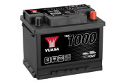 YBX1027 YUASA Startovací baterie 12V / 56Ah / 510A - pravá (YBX1000) | YBX1027 YUASA