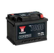 YBX1075 YUASA Startovací baterie 12V / 56Ah / 510A - pravá (YBX1000) | YBX1075 YUASA