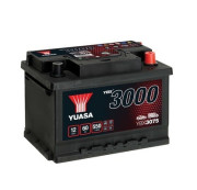 YBX3075 YUASA Startovací baterie 12V / 60Ah / 550A - pravá (YBX3000) | YBX3075 YUASA