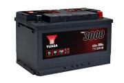 YBX3110 YUASA Startovací baterie 12V / 80Ah / 760A - pravá (YBX3000) | YBX3110 YUASA