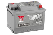 YBX5075 YUASA Startovací baterie 12V / 60Ah / 640A - pravá (YBX5000) | YBX5075 YUASA