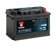 YBX7096 YUASA Startovací baterie 12V / 75Ah / 700A - pravá (YBX7000) | YBX7096 YUASA