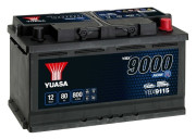 YBX9115 YUASA Startovací baterie 12V / 80Ah / 800A - pravá (YBX9000) | YBX9115 YUASA