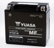 YTX14 startovací baterie Maintenance Free YUASA