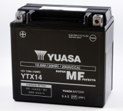 YTX14 startovací baterie YBX9000 AGM Start Stop Plus Batteries YUASA