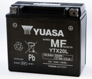 YTX20L startovací baterie Maintenance Free YUASA
