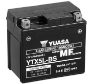 YTX5L-BS Motobaterie Yuasa Super MF YTX5L-BS YUASA