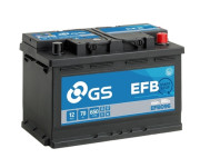 EFB096 GS startovací baterie 70Ah - pravá (řada EFB Start Stop) | EFB096 GS
