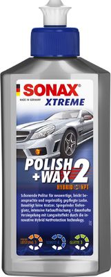 02071000 SONAX XTR Leštěnka s voskem WAX 2 250 ml SONAX