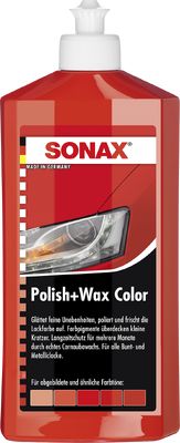 02964000 SONAX Color Polish červená 500 ml SONAX