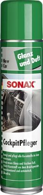 03563000 SONAX 03563000 Čistí palubní desku, odpuzuje prach a chrání proti stárnutí plastu. Sprej 400 ml SONAX