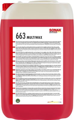 06637050 SONAX sx multi vosk 25 l 06637050 SONAX