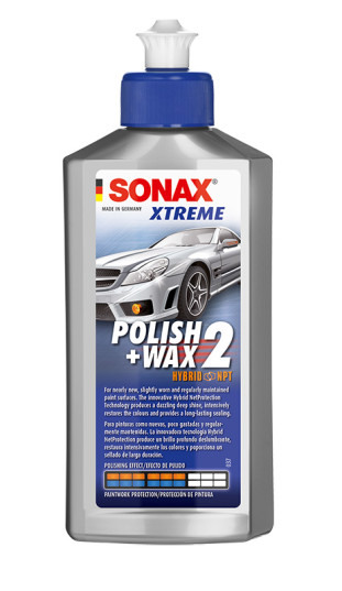 3712527 SONAX XTR Leštěnka s voskem WAX 2 250 ml SONAX