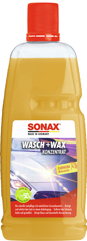 3721241 SONAX Autošampon s voskem 1 lt SONAX