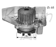 WPK350 Vodní čerpadlo, chlazení motoru KM International