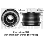 87723 CALIBER voľnobeżka alternátora 87723 CALIBER