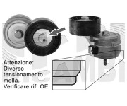 00962 CALIBER napinák rebrovaného klinového remeňa 00962 CALIBER