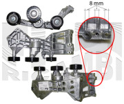 A08840 Napínák, žebrovaný klínový řemen AUTOTEAM