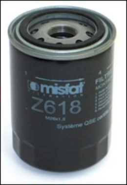 Z618 Olejový filtr MISFAT