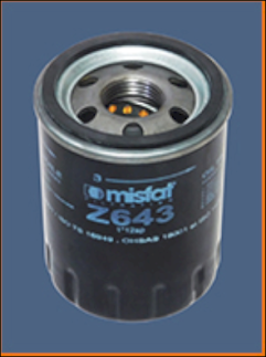 Z643 Olejový filtr MISFAT