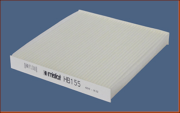 HB155 Filtr, vzduch v interiéru MISFAT