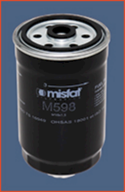 M598 Palivový filtr MISFAT
