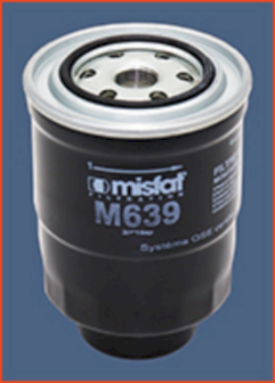 M639 Palivový filtr MISFAT
