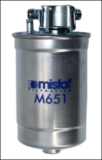 M651 Palivový filtr MISFAT