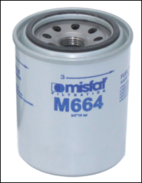 M664 Palivový filtr MISFAT
