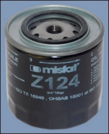 Z124 Olejový filtr MISFAT