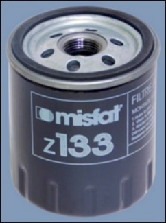 Z133 Olejový filtr MISFAT