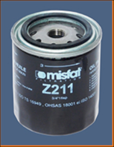 Z211 Olejový filtr MISFAT