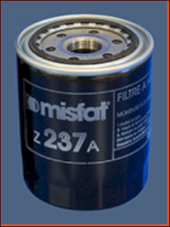 Z237A Olejový filtr MISFAT