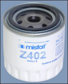 Z402 Olejový filtr MISFAT