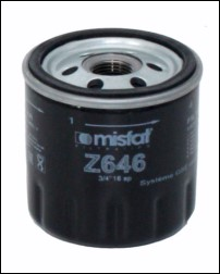 Z646 Olejový filtr MISFAT