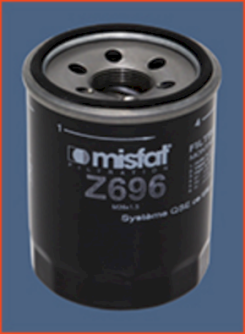 Z696 Olejový filtr MISFAT