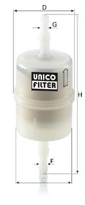 FI 4126/1 UNICO FILTER nezařazený díl FI 4126/1 UNICO FILTER